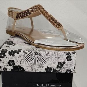 CL by Chinese Laundry NATALINA micro suede sand sandal New